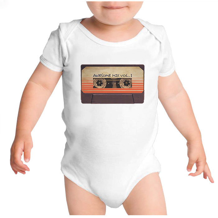 Bodysuit Ropa De Bebe Avengers Pañalero Body Bebé Awesome Mix