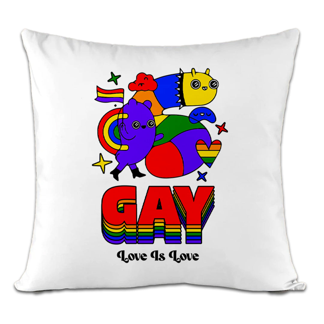 Accesorios: Cojín Decorativo diseños de playeras lgbt, pride, orgullo, gay, lesbianas Pride LGBT