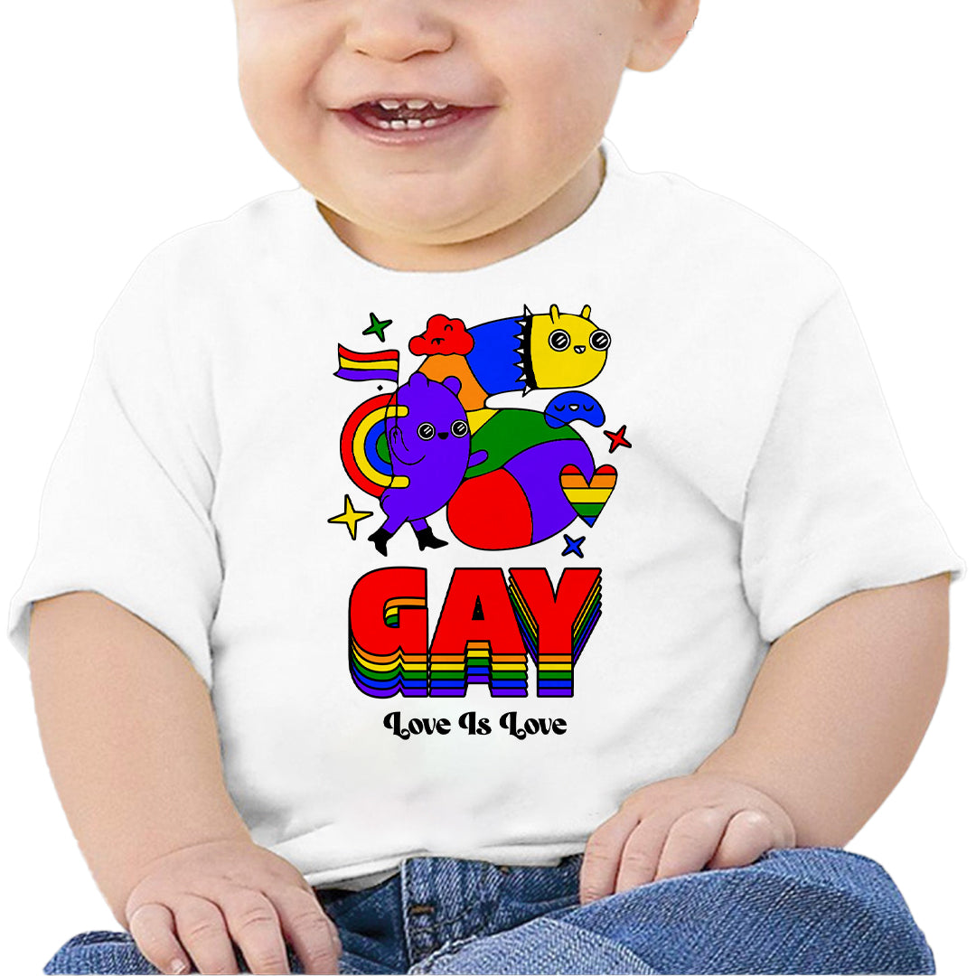 Ropa: Playera Bebé diseños de playeras lgbt, pride, orgullo, gay, lesbianas Pride LGBT