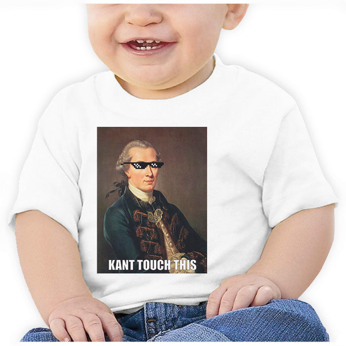 Ropa: Playera Bebé Diseños chistosos de Memes de Immanuel Kant en Internet  Humor Personajes