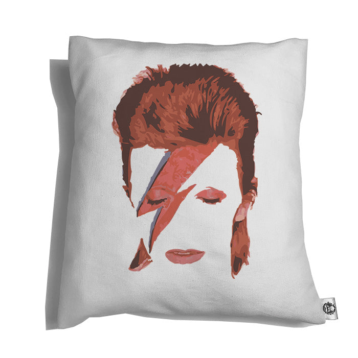 Accesorios: Cojín Decorativo David Bowie  Moda Ilustración