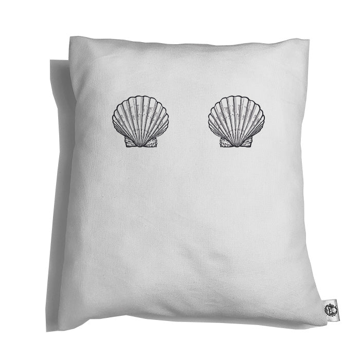 Accesorios: Cojín Decorativo Diseños de sirenas y conchas de mar. Ilustración Moda